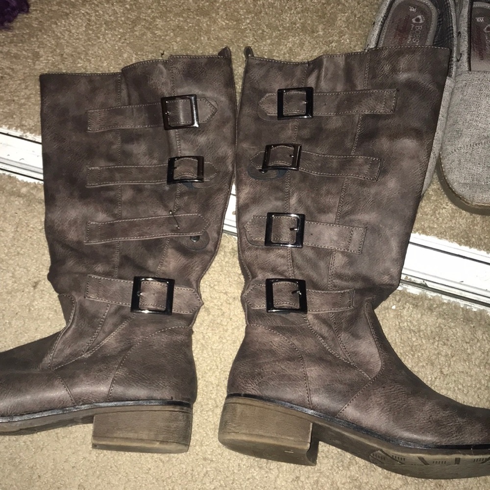 Show dazzle semi heeled boots